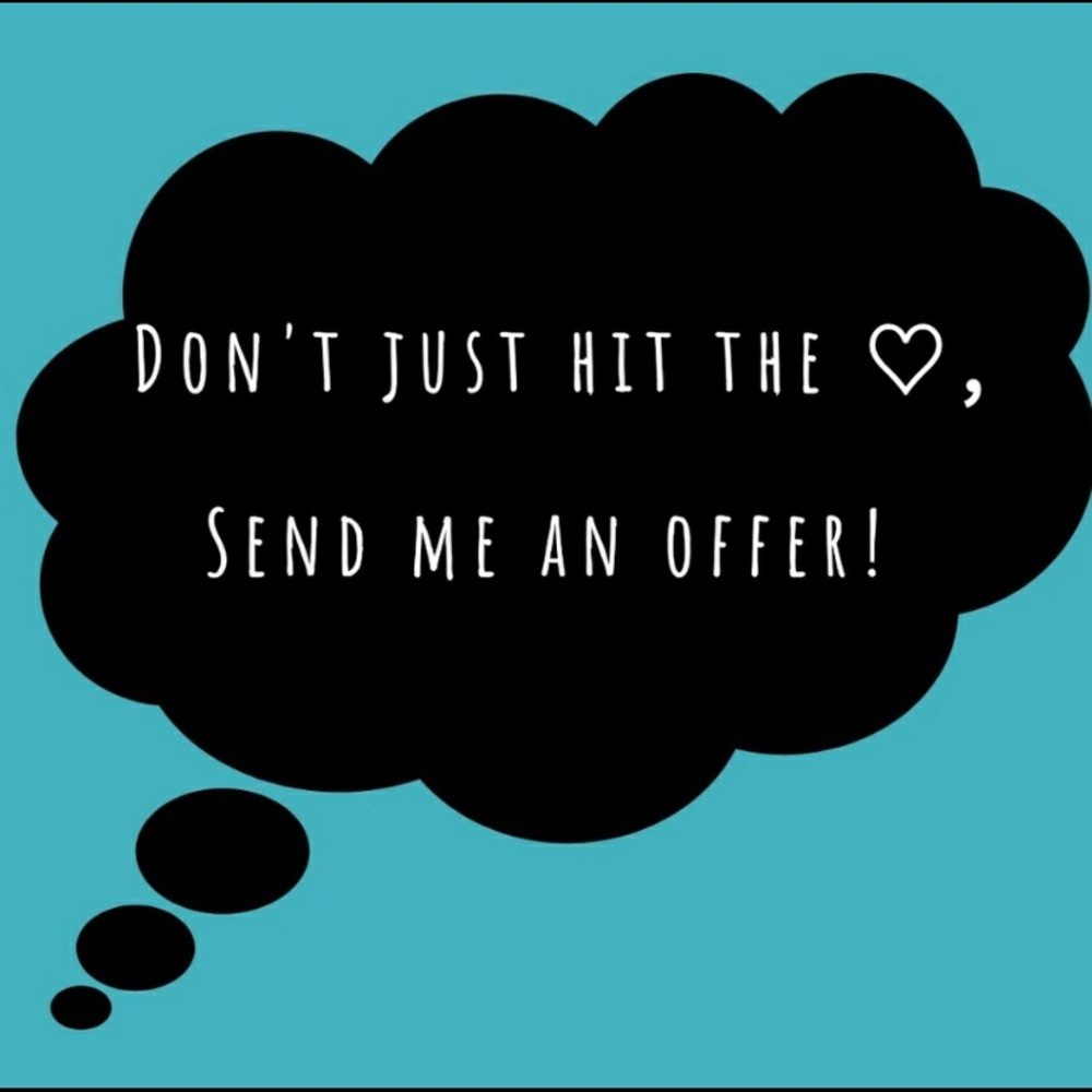 Don’t just hit the like button. Make me an offer!